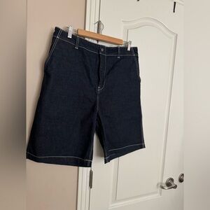 Reigning champ indigo Jean shorts